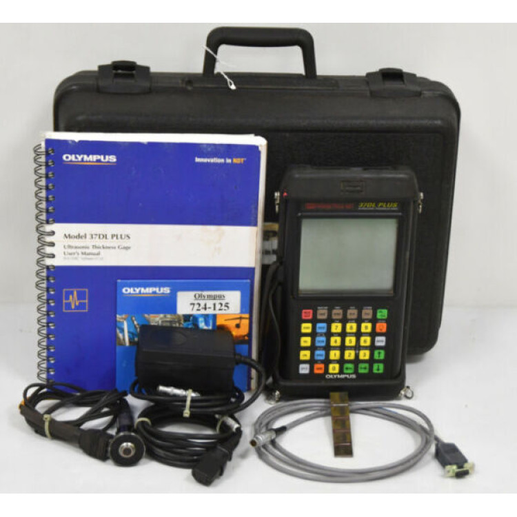 Used Olympus 37DL Plus Ultrasonic Thickness Gage