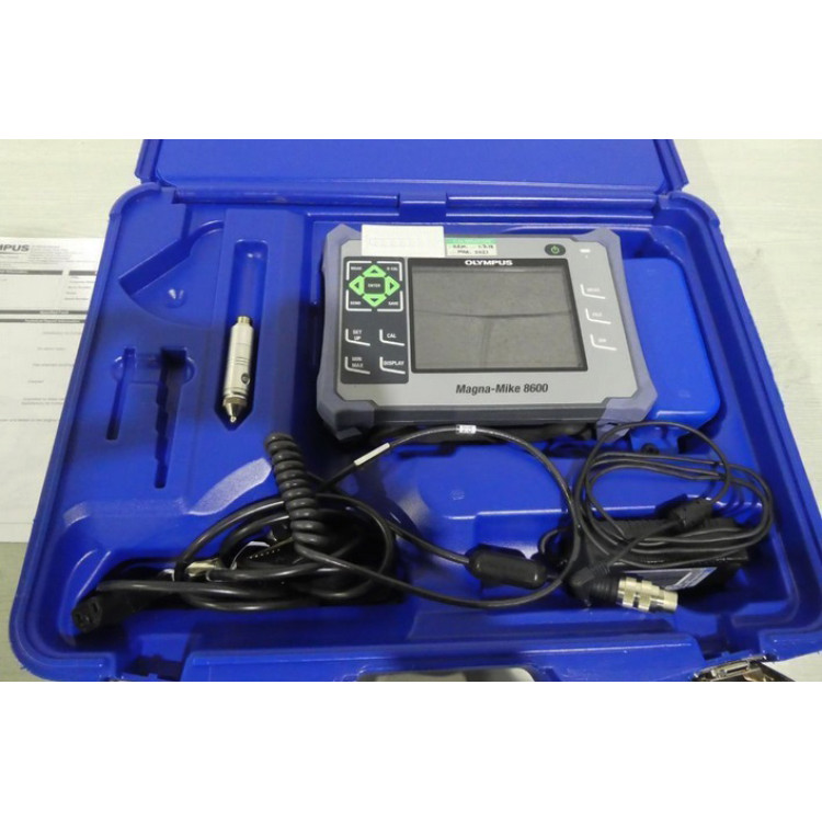 Used Olympus Panametrics Magna Mike 8600 Magnetic Thickness Gauge