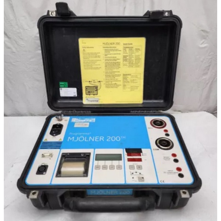 Megger Programma MJÖLNER 200 Micro Ohmmeter