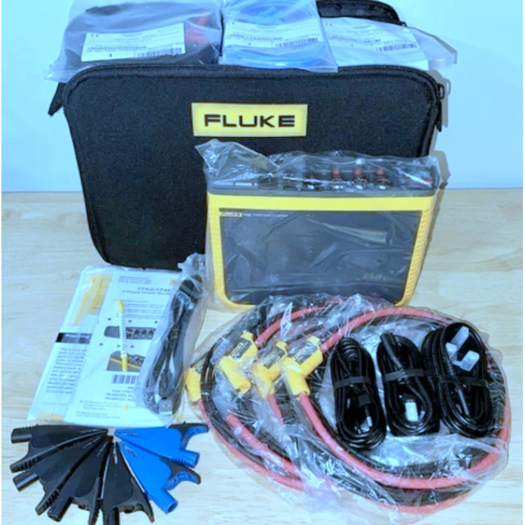 Fluke 1742 Advanced 3 Phase Power Quality Logger Analyzer