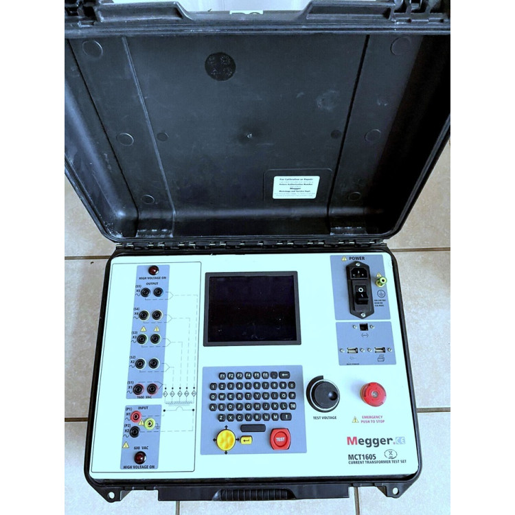 Megger MCT1605 Portable Automated Test Set