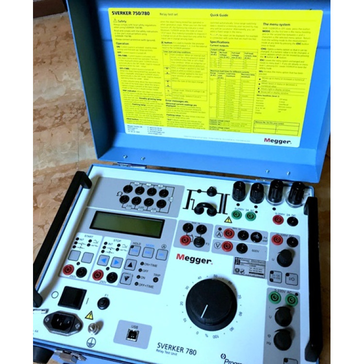 Megger SVERKER 780 Relay Test Set System