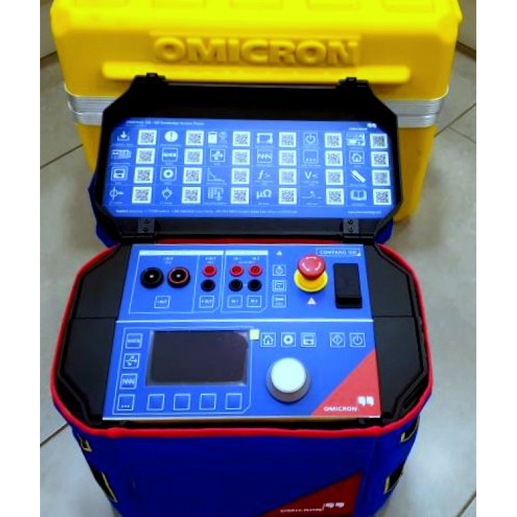 Omicron Compano 100 Battery Relay Test Set System Omicron Compano 100 Battery Relay Test Set System