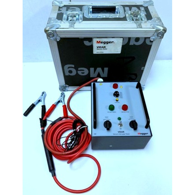 Megger VIDAR Vacuum Interrupter Tester Complete Kit