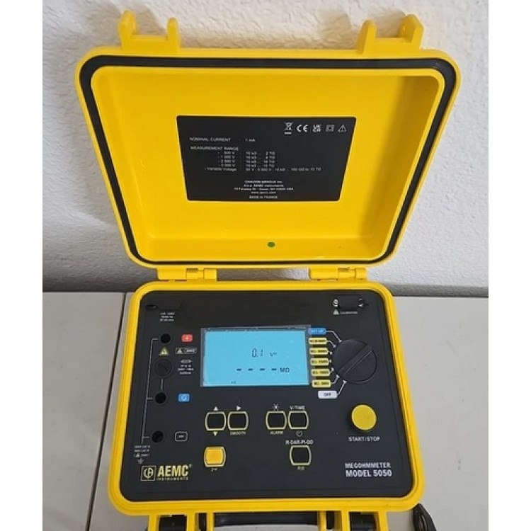 AEMC 5050 Digital Megohmmeter Kit AEMC 5050 Digital Megohmmeter Kit